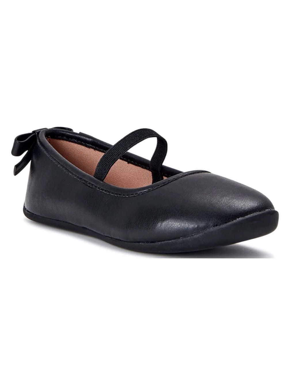 Black Mary Jane Ballet Flats with Bow US size 2